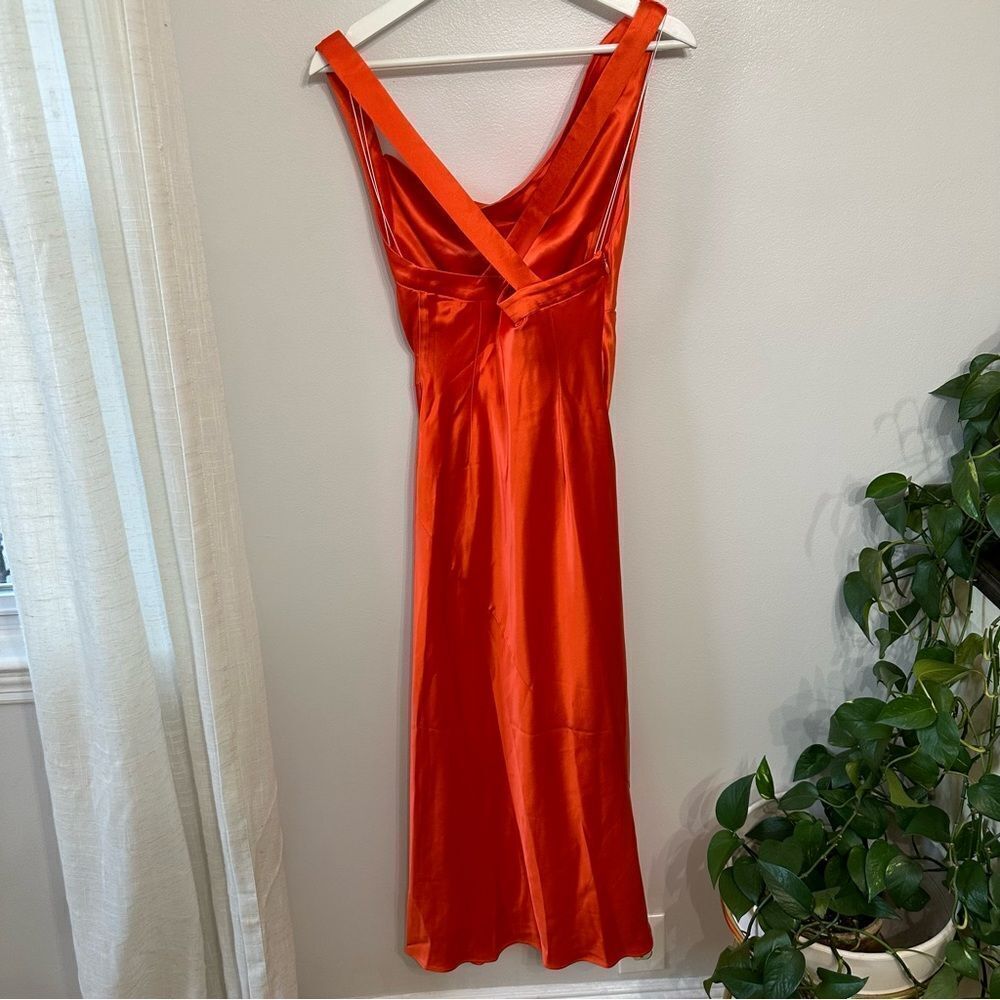 Acler Edenbridge Tangerine Dress - Picture 3 of 8